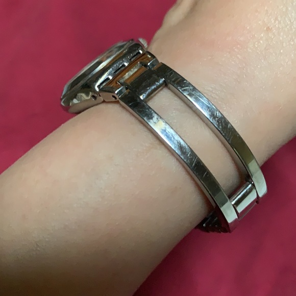 ?SWATCH Irony “Crystalline” Stainless Steel Watch